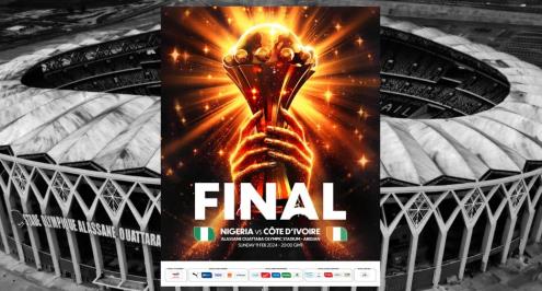 قناة مجانية تنقل مواجهة نيجيريا وكوت ديفوار في نهائي كأس أمم أفريقيا 2023